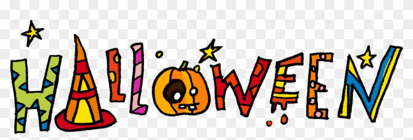 The Word Halloween Clip Art - Halloween Word Clip Art #68126