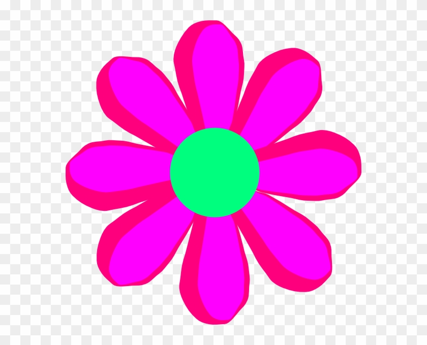 Cartoon Flower Images Flower Cartoon Pink Clip Art - Flower Clip Art #68147