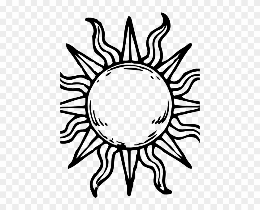 Realistic sun, object, yellow color, shading, game graphics, clean lines,  linear drawing, simple, on a white background, vector graphics, clipart,  doodle, comic art - Clip Art Library