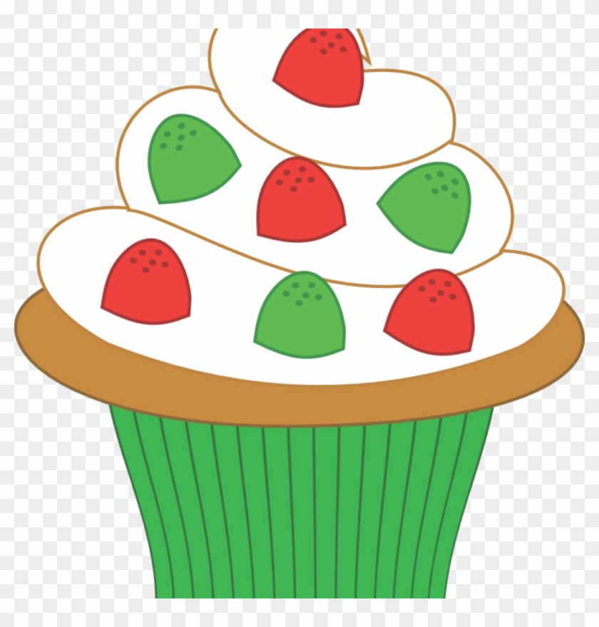 Cupcake Clipart Cupcake Clipart Free Download Clipart - Christmas Cupcake Clipart #68335