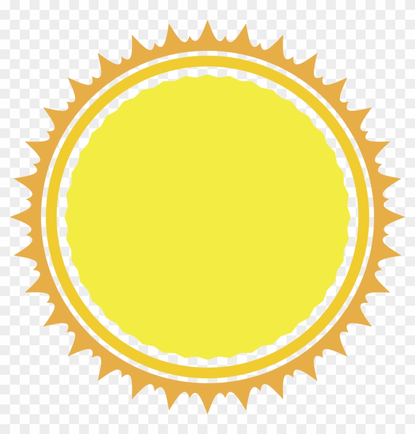Free Clipart Of A Summer Sun - Circle #68583