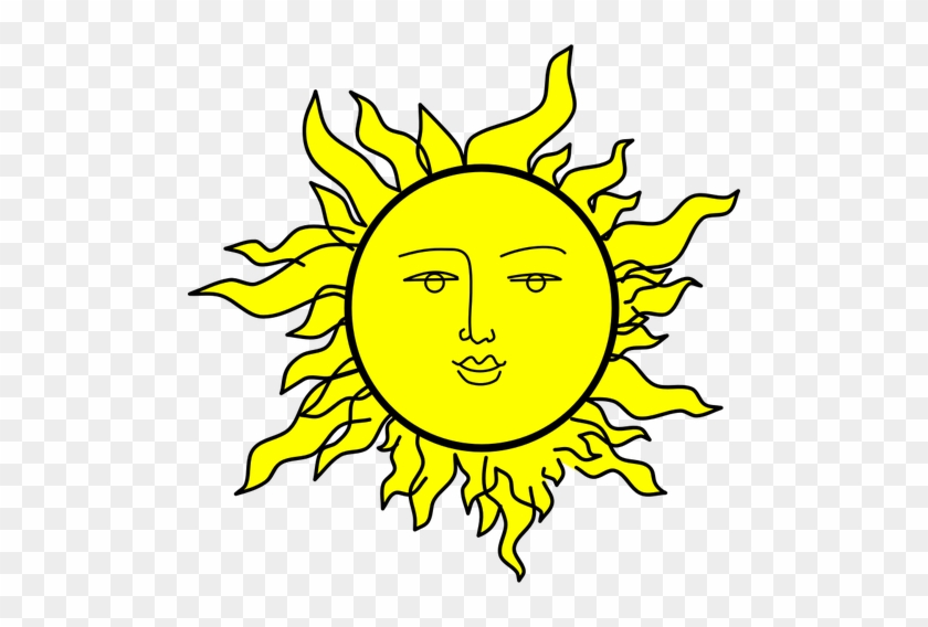 655 Sun Free Clipart Public Domain Vectors Rh Publicdomainvectors - Sun With A Face #68592