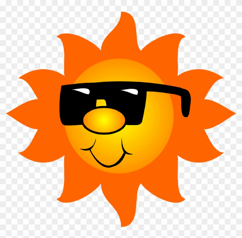 Sun Clipart Translucent - Clipart Sun With Sunglasses #68666