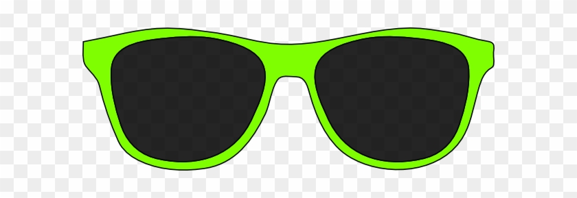 Green Sunglasses Clip Art At Clker Com Vector Clip - Cartoon Sunglasses #68721