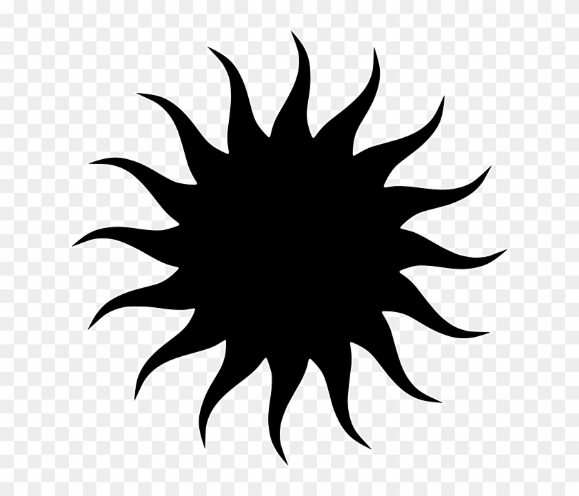 Silhouette Sun Clipart - Greek God Apollo Symbol Sun #68722
