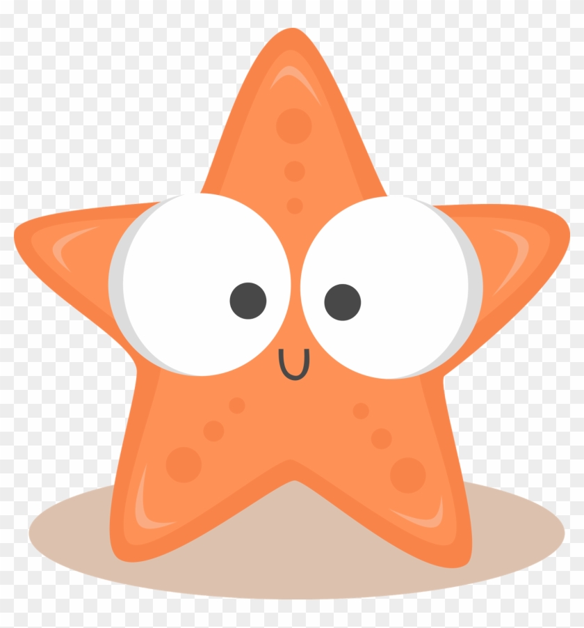 Starfish Svg Cutting Files For Scrapbooking Ocean Svg - Cute Starfish #68942