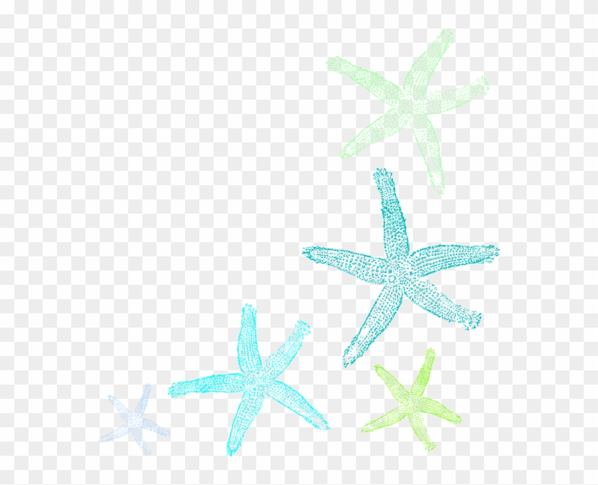 Starfish Prints Clip Art At Clker - Fish Clip Art #68964