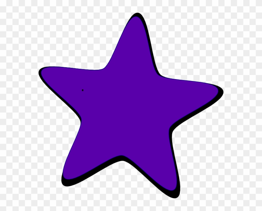 Clipart Purple Star Clip Art At Clker Com Vector Online - Purple Star Clipart #69029