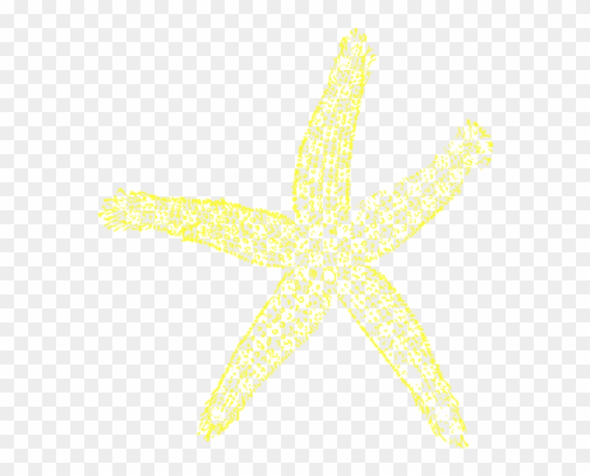 Yellow Starfish Clip Art #69030