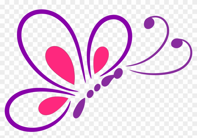 Free Clipart For Teacher Image Clipart Line - Butterfly Line Art Png #69069