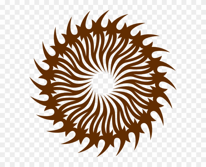 Captivating Designs Sun Logo Clip Art At Clker - Clipart Of Chakra #69142
