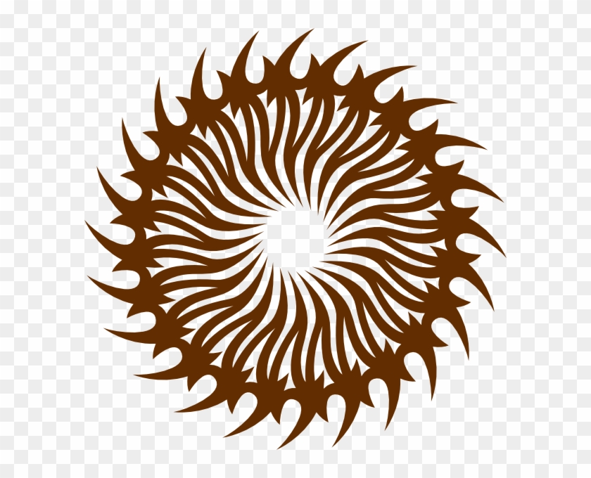 Captivating Designs Sun Logo Clip Art At Clker - Clipart Of Chakra #69142