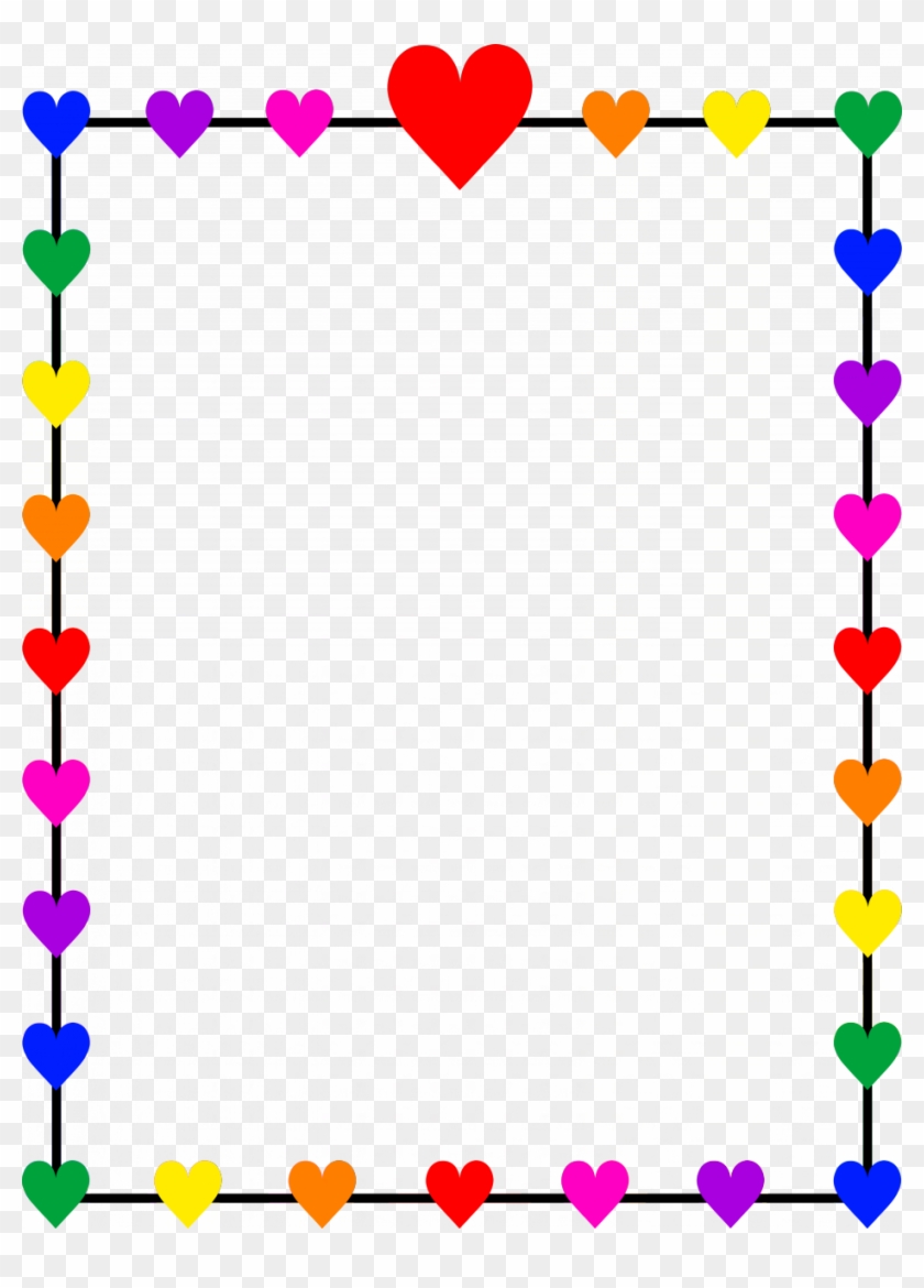 Colorful Music Note Border Clipart Panda - Colorful Simple Border Designs #69187