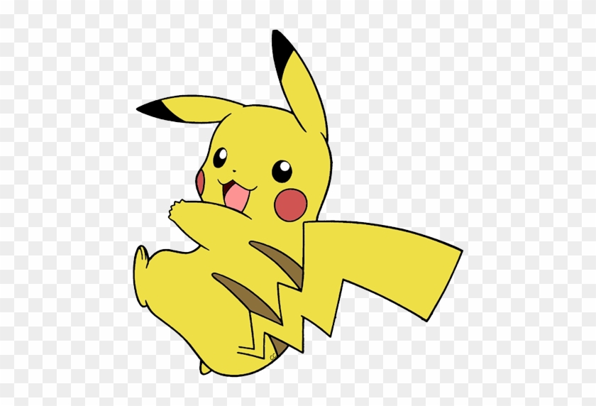 Anime Clipart Pikachu - Pokemon Coloring Pages Pikachu Cute #69193.