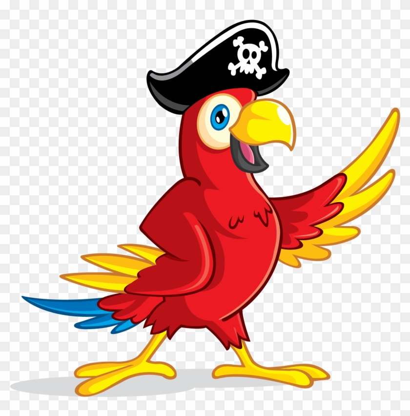 Parrot Clipart Pirate Parrot - Pirate Parrot Png #69346