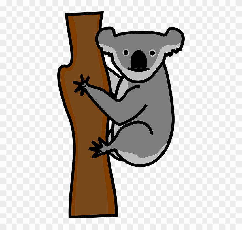 Koala Clip Art At Clker - Png Clipart Of Koala #69350