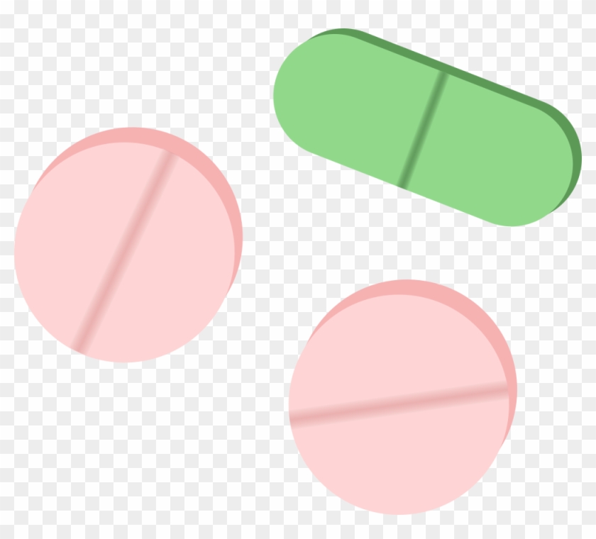 Pill Clip Art - Pink Phentermine Diet Pills #69386
