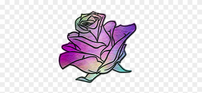 Flower, Rose, Material, Stripe, Color - Naszywka Png #69444