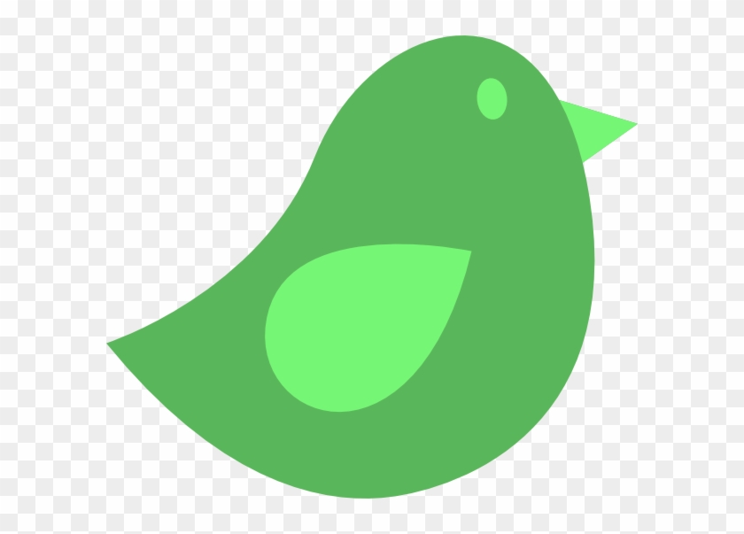 Green Bird Clip Art At Clker Com Vector Online Royalty - Green Bird Icon #69467