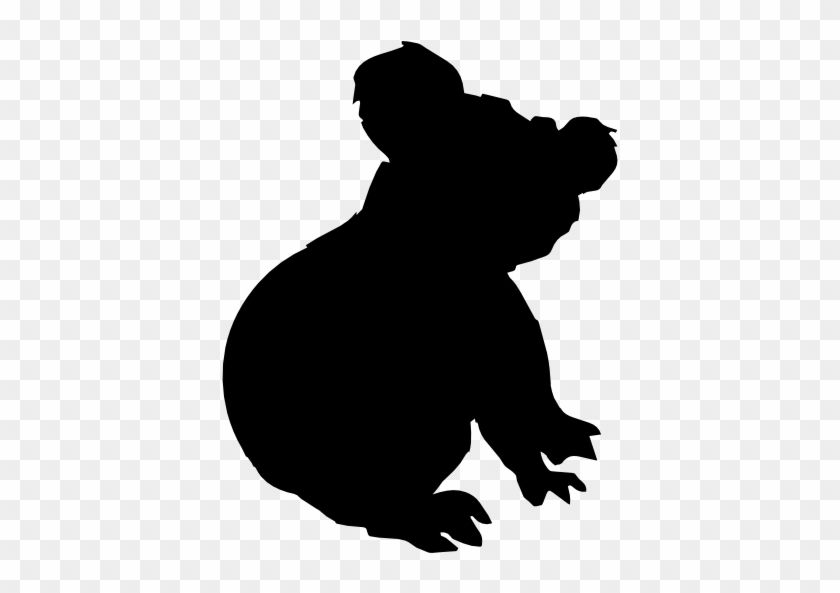 Koala Silhouette - Silhouette Animals #69624