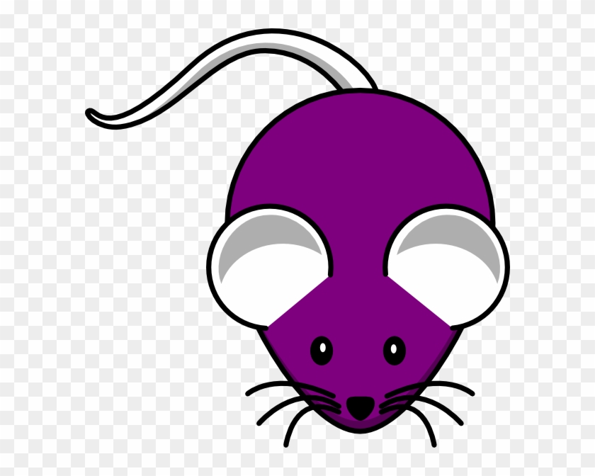 Purple Mouse Clip Art At Clker - Maus Clipart #69736