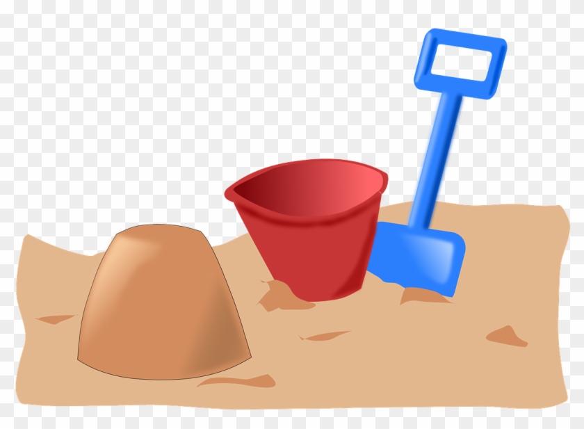 Sandbox Toys Beach Play Bucket Shovel Kids - Cartoon Bucket And Spade #69747