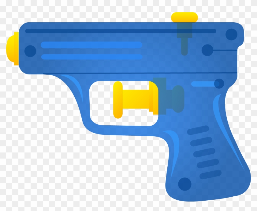 Clip Art Gun - Water Gun Clipart #69860