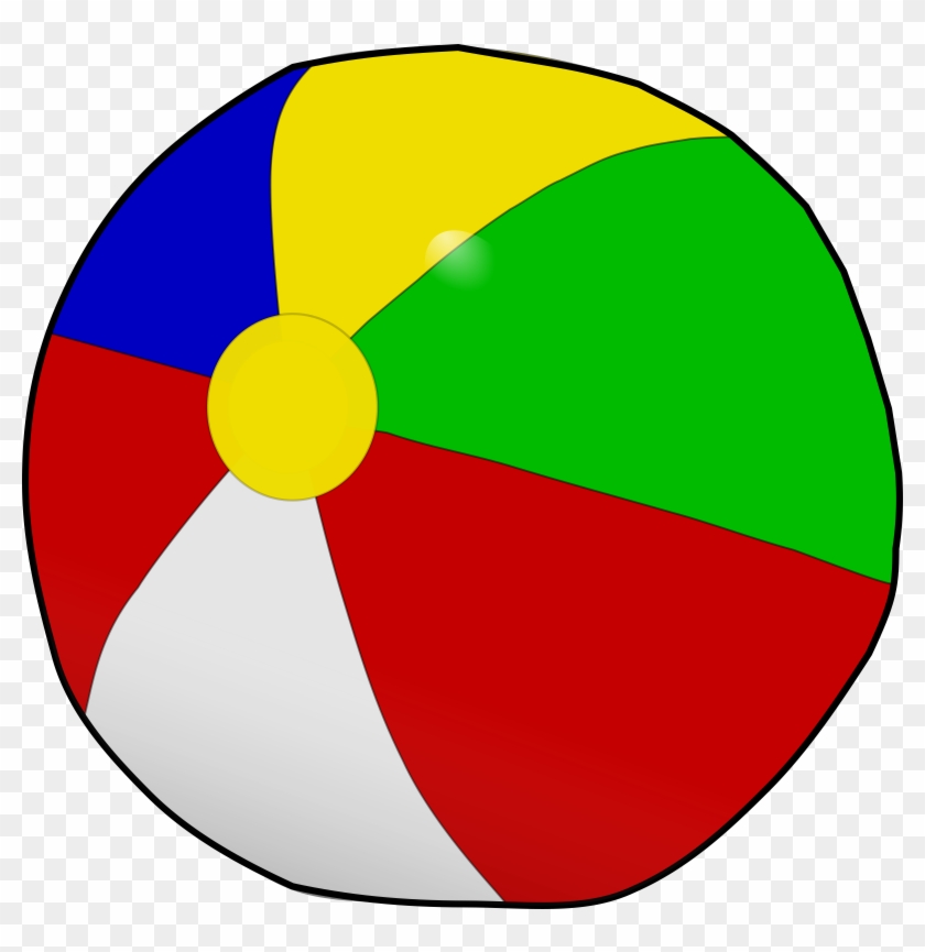 Clipart - Beach Ball - Clip Art Beach Ball #69863