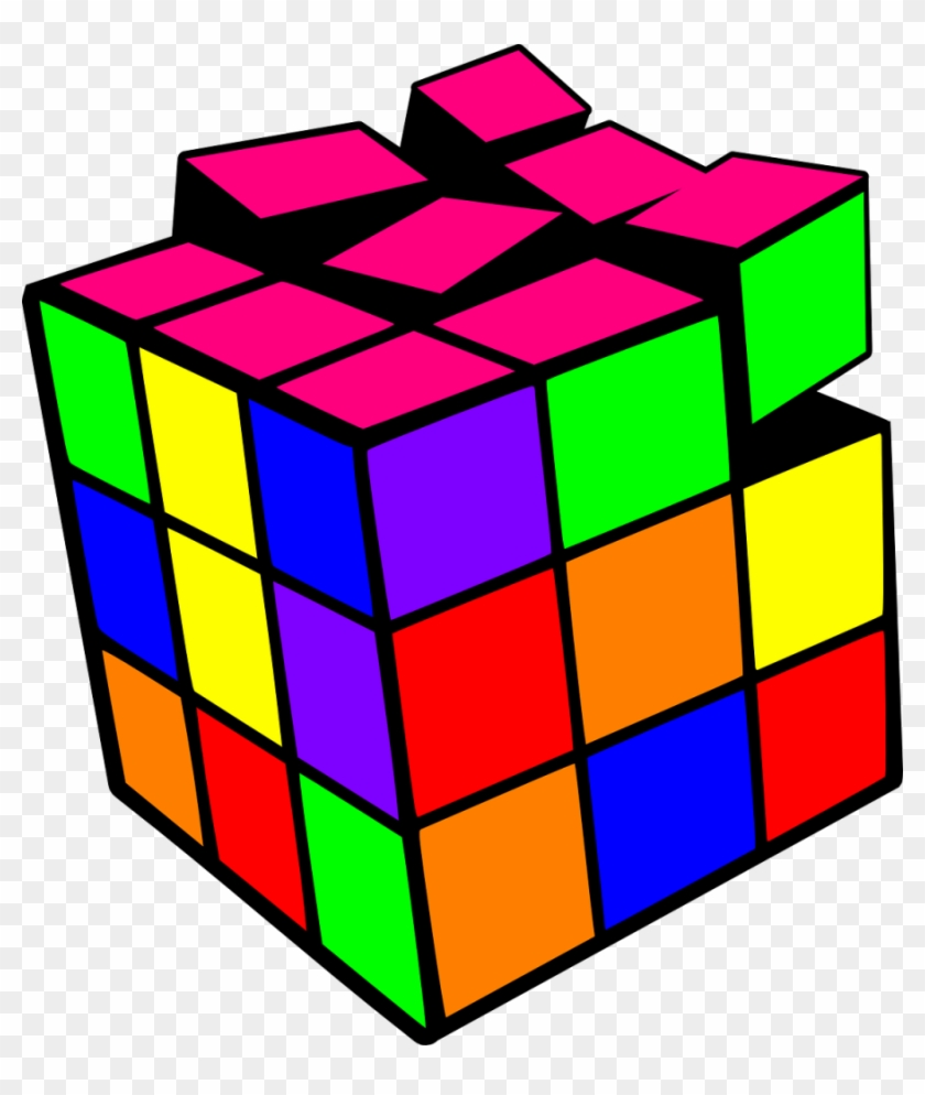 Toy Clipart Rubik's Cube - Rubik Vector #69901