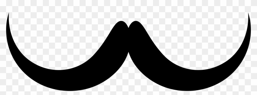 Mustache Silhouette 3 - Clip Art #69951