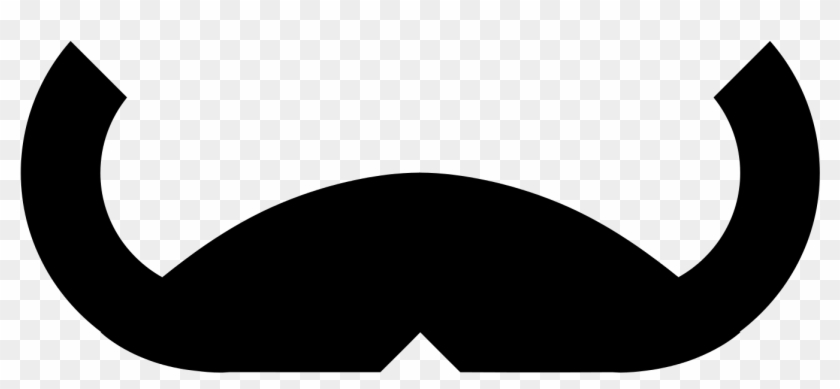 Handlebar Mustache Clip Art - Handlebar Moustache #69991
