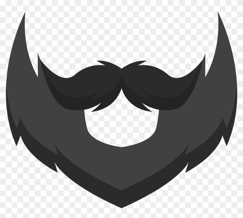 Beard Oil Clip Art - Transparent Background Cartoon Beard Png #70048