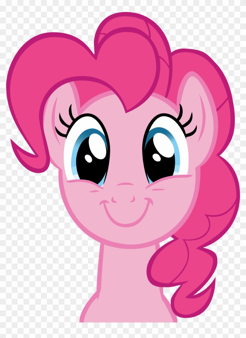 Pie Clipart Pink - My Little Pony Pinkie Pie Face #70066