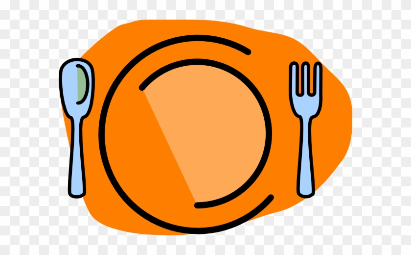 Plate, Fork, Spoon-no Text Svg Clip Arts 600 X 440 - Do They Know It's Christmas? #70070