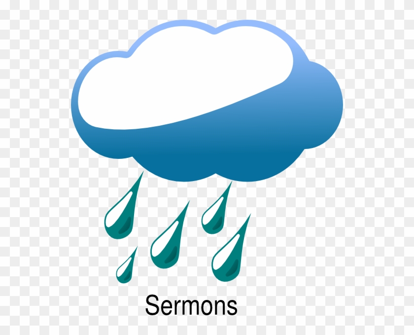 Rain Cloud Sermons Clip Art - Rain Cartoon #70073