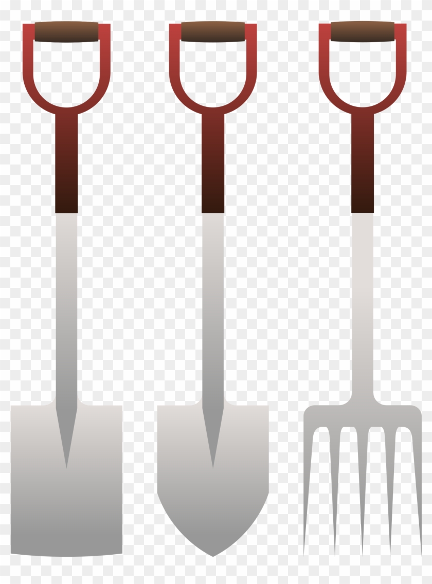Big Image - Spade And Fork Clipart #70107