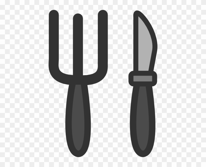 Fork And A Knife Cartoon #70184