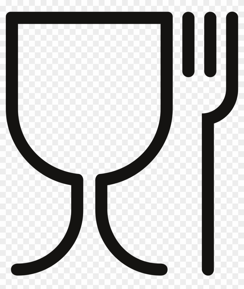 Big Image - Glass And Fork Symbol #70234