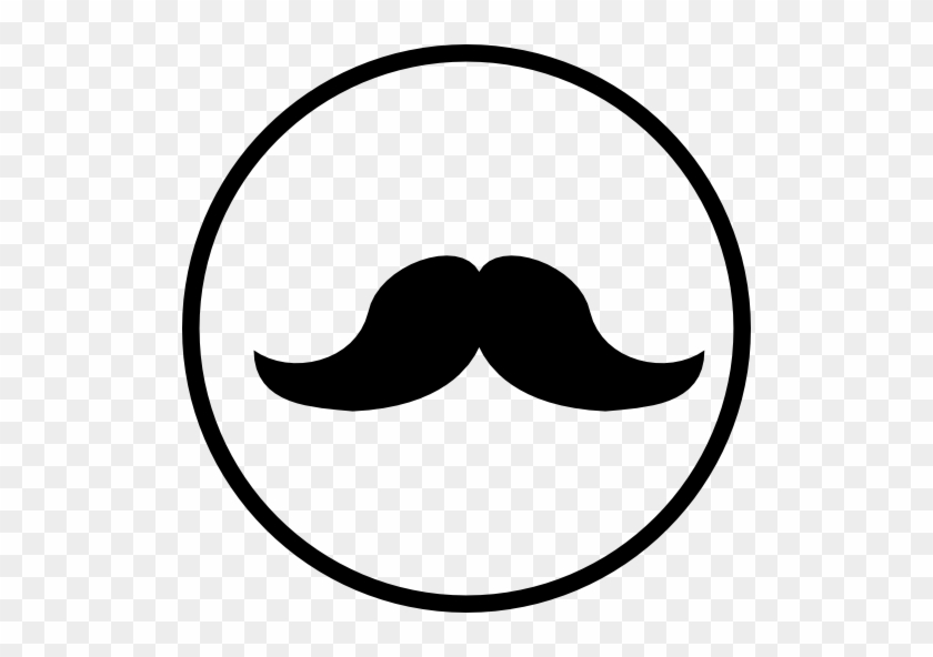 Size - Circle With A Mustache #70275