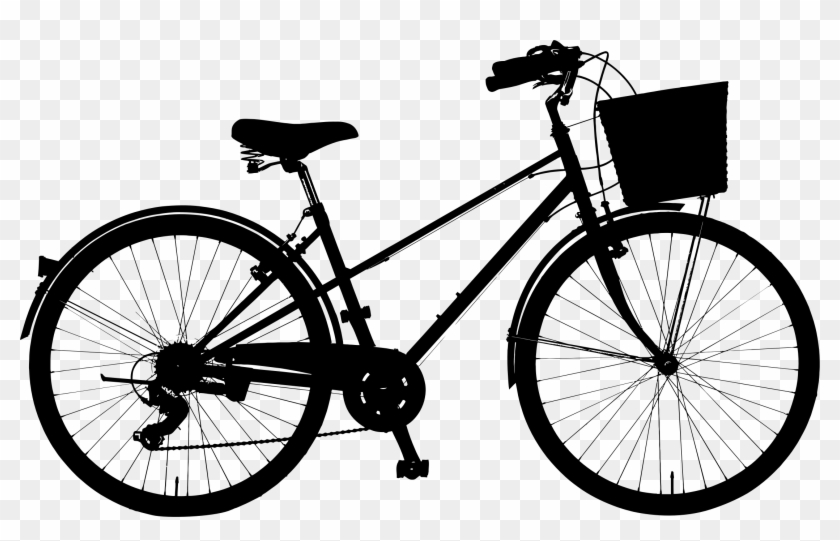Clipart - Bicycle Silhouette #70334