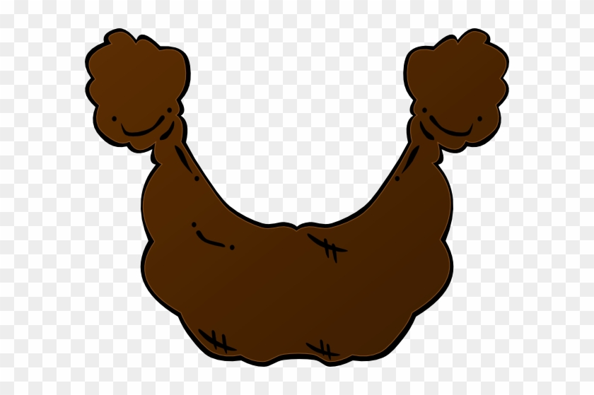 Cartoon Beard Brown Png #70479