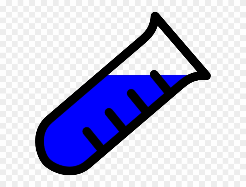 Test Tube Clip Art Blue Test Tube Clip Art At Clker - Science Test Tubes Clip Art #70522