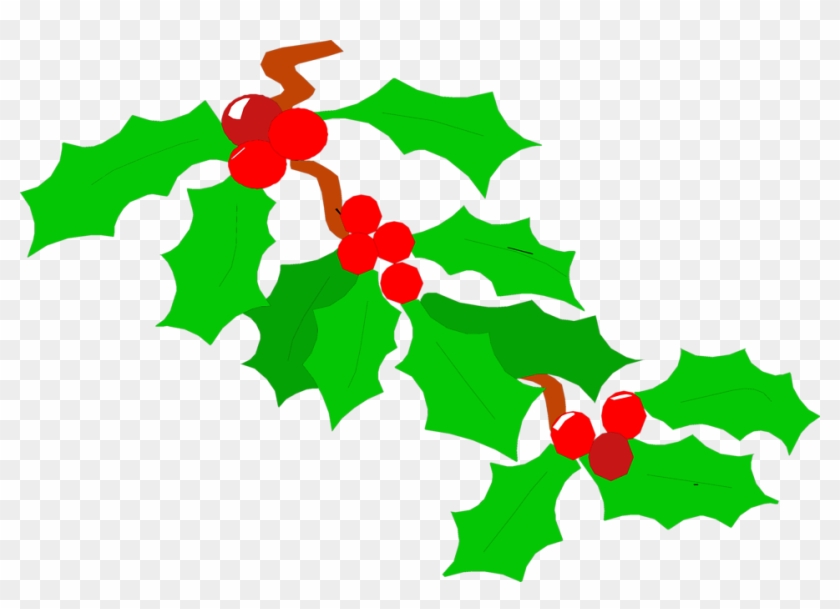 Images Of Holly Leaves - Holly Clipart No Background #70651