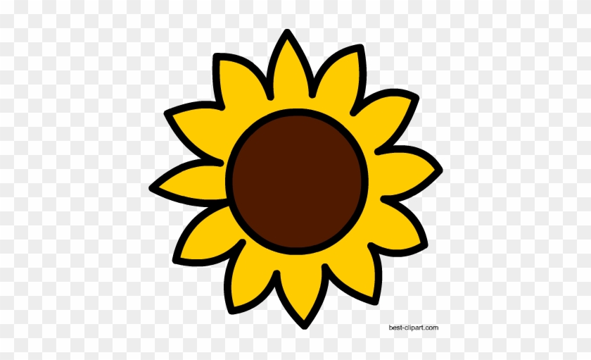 Sun Flower Clip Art - Clip Art #70767