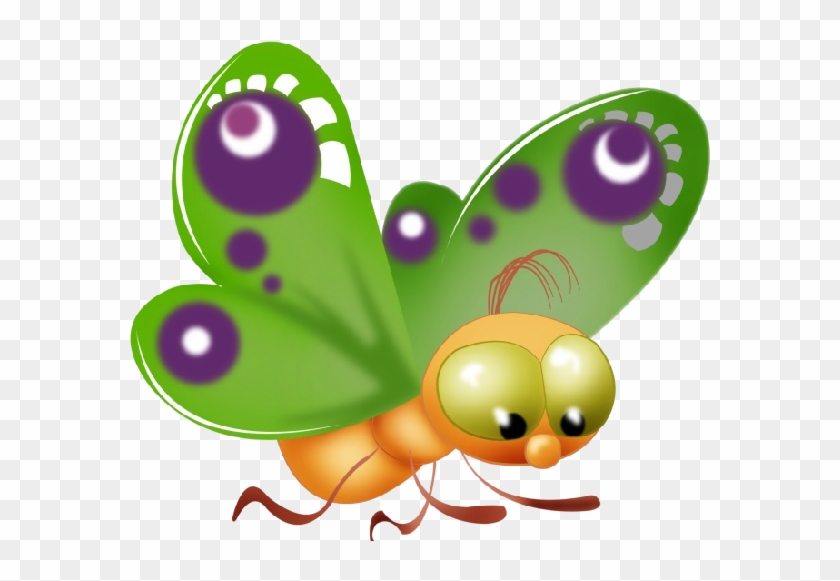 Baby Butterfly Cartoon Clip Art Pictures - Cartoon Butterfly Transparent Background #70771
