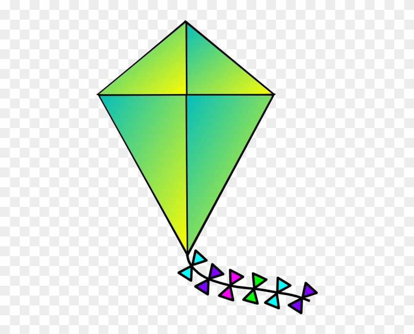 Kite Clip Art At Clker - Kite Clipart #70784