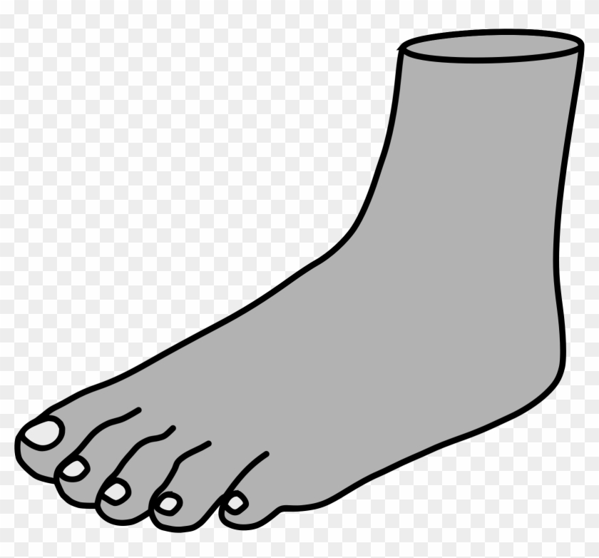 Clipart Of Foot 3 Clipartix - Clip Art Of Foot #70982