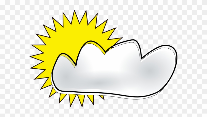 Partly Cloudy Clip Art At Vector Clip Art - Iti Tools #71049