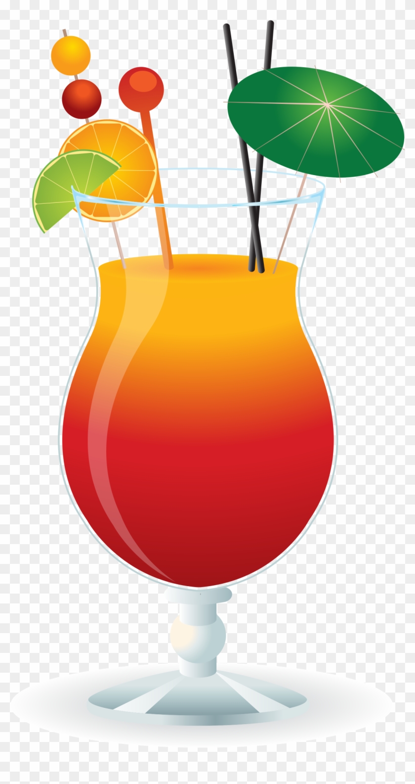 Clipart - Drawings Of Cocktail Glasses #71124
