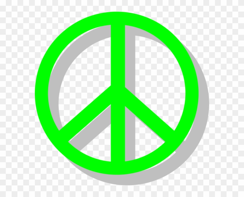 Peace Sign Vector Clip Art - Peace And Love Sign #71194